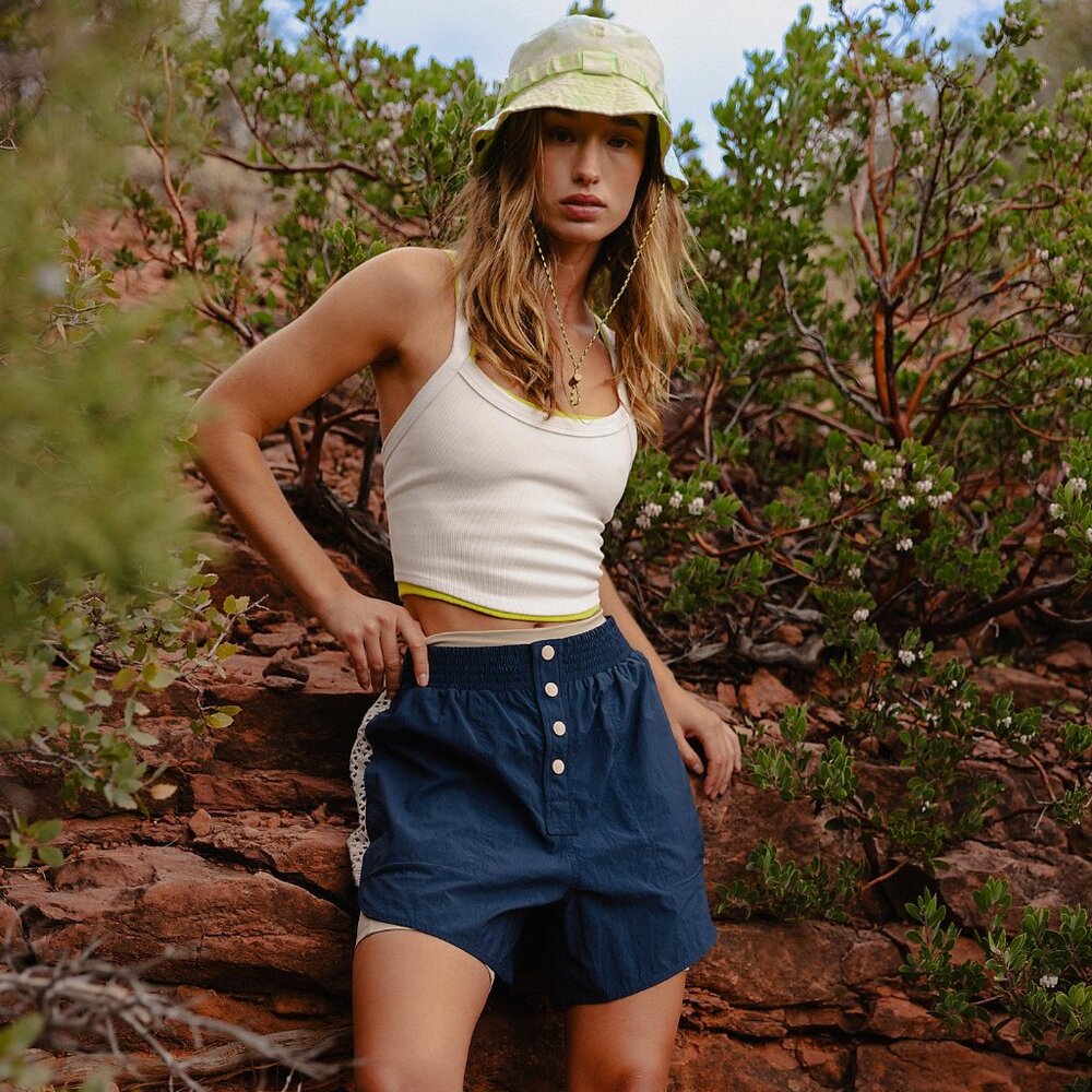 FP Movement Free People Underdog Shorts Navy Size Medium